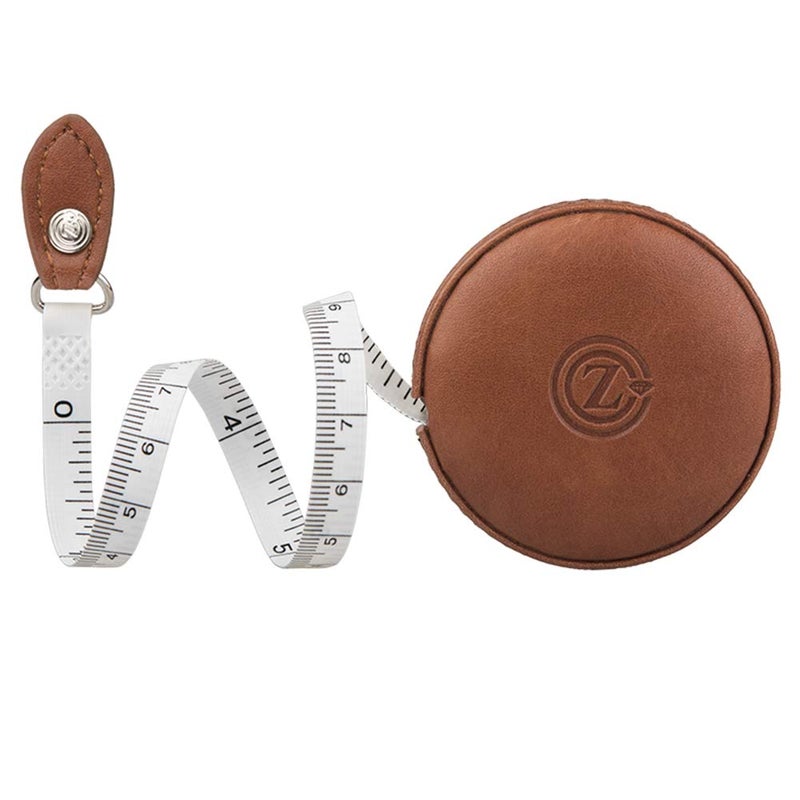 Z_جوده وثقه Sewing Tape Measure, Medical Body Cloth Tailor Craft Dieting Measuring Tape, 60 Inch/1.5M Dual Sided Retractable Ruler with Push Button Round - Image 1